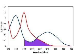 NADH probe absorption