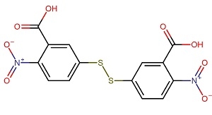 Chemical Structure of Ellman's reagent